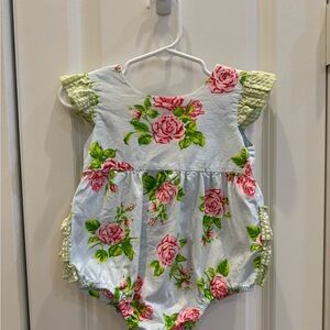 Indigo Soul Kids Light Blue Bubble with Pink Roses